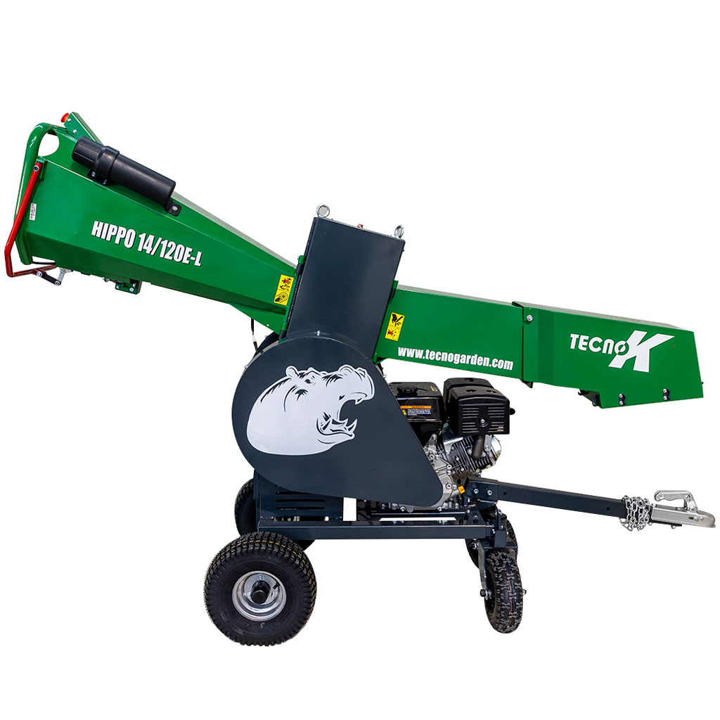 TRITURATORE TECNOK a scoppio Hippo TRL14/120E - TECNO GARDEN - immagine 2